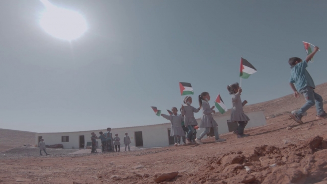 Batı Şeria'nın kuzeyindeki Ras-ut Tin okulu. Fotoğraf: TRT Arabi